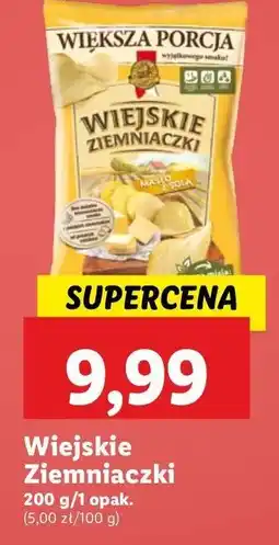 Lidl Chipsy masło z solą Lorenz Wiejskie Ziemniaczki oferta