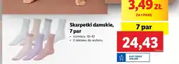 Lidl Skarpety 35-42 oferta