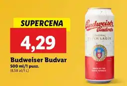 Lidl Piwo b: original Budweiser Budvar oferta