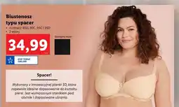 Lidl Biustonosz spacer z koronką 85d Esmara oferta