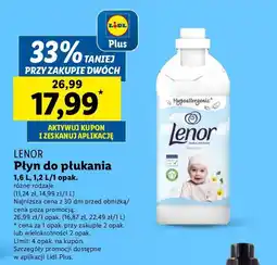 Lidl Płyn do płukania Lenor Sensitive oferta