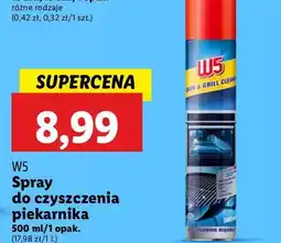 Lidl Spray do czyszczenia grilla i piekarnika W5 oferta