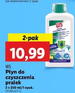 Lidl Płyn czyszczący do pralek W5 oferta