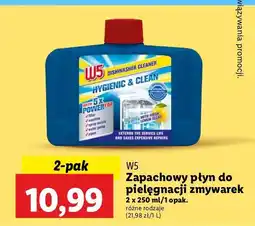 Lidl Płyn czyszczący do zmywarek W5 oferta