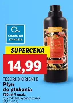 Lidl Koncentrat do płukania ayurveda Tesori D'oriente oferta