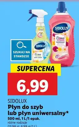 Lidl Płyn do mycia flower power Sidolux Uniwersalny oferta