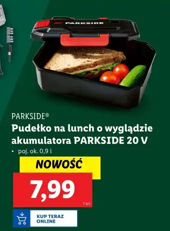 Lidl Pudełko na lunch 20 v Parkside oferta