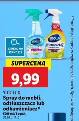 Lidl Spray do mebli Sidolux oferta