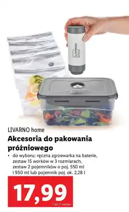 Lidl Worki do zgrzewarki Livarno Home oferta