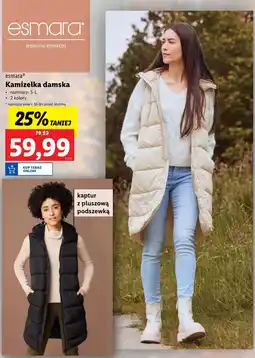 Lidl Kamizelka damska s-l Esmara oferta