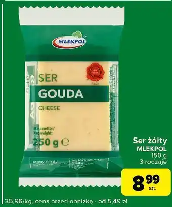 Carrefour Express Ser gouda - kawałek Mlekpol oferta