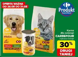 Carrefour Express Karma dla psa z drobiem i wołowiną Carrefour Companino oferta