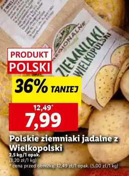 Lidl Ziemniaki z wielkopolski oferta