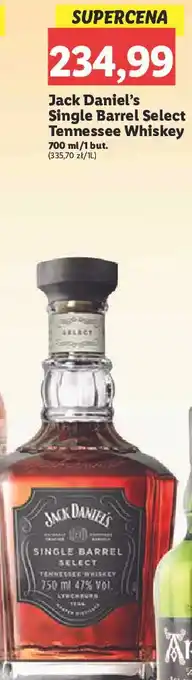Lidl Whiskey Jack Daniel's Single Barrel oferta