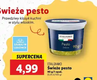 Lidl Pesto zielone Italiamo oferta