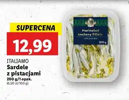 Lidl Sardele z pistacjami Italiamo oferta