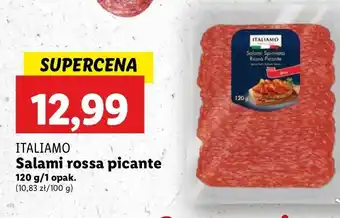 Lidl Salami rossa picante Italiamo oferta