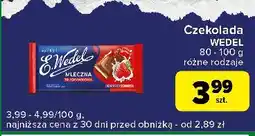 Carrefour Express Czekolada mleczna truskawkowa E. Wedel oferta