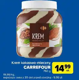 Carrefour Express Krem kakaowo-mleczny Carrefour oferta