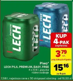 Carrefour Express Piwo Lech Easy oferta