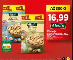Lidl Pistacje niesolone Alesto oferta