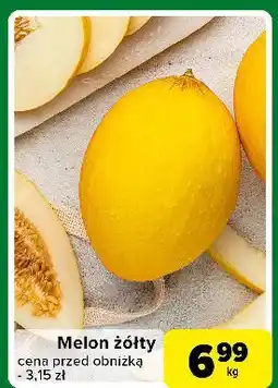 Melon żółty