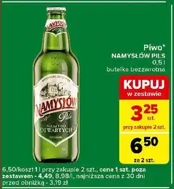 Piwo Namysłów Pils