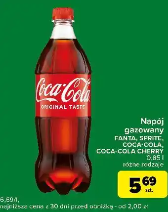 Carrefour Express Napój pomarańczowy Fanta oferta