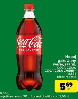 Carrefour Express Napój Coca-Cola Cherry oferta