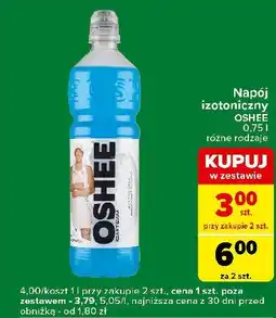 Carrefour Express Napój izotoniczny wieloowocowy Oshee oferta