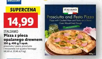 Lidl Pizza cztery sery Italiamo oferta