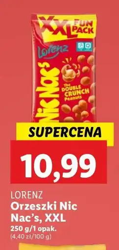 Lidl Orzeszki Lorenz nic nac's oferta