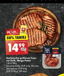 Biedronka Karkówka grillowa plastry Czas na grill oferta