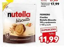 Kaufland Ciastka z kremem NUTELLA BISCUITS oferta
