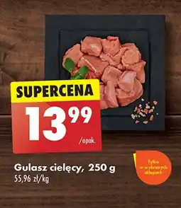 Biedronka Gulasz cielęcy oferta