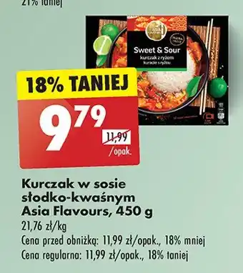 Biedronka Kurczak w sosie słodko-kwaśnym Asia flavours oferta