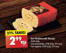 Biedronka Ser królewski Sierpc oferta