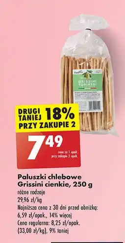 Biedronka Grissini torinesse z oliwą z oliwek Unigriss oferta