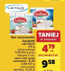 Carrefour Ser mozzarella light Galbani oferta