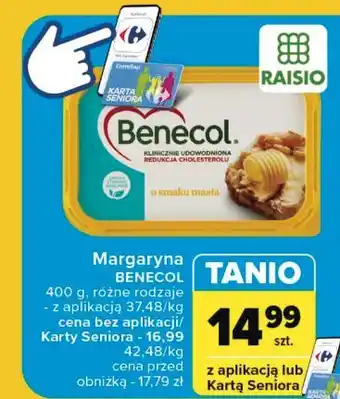 Carrefour Margaryna Benecol O Smaku Masła oferta