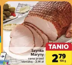 Carrefour Szynka maryny oferta