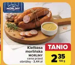 Carrefour Kiełbasa morlińska Morliny oferta