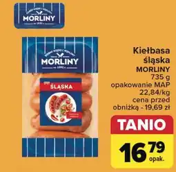 Carrefour Kiełbasa śląska Morliny oferta