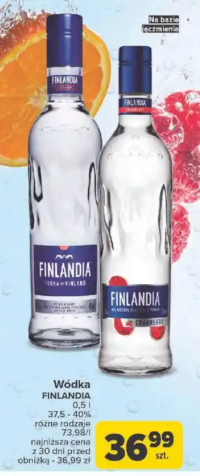 Carrefour Wódka Finlandia Vodka Of Finland oferta