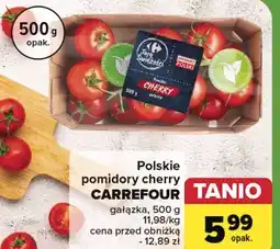 Carrefour Pomidory cherry gałązka Carrefour Targ Świeżości oferta