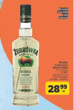 Carrefour Wódka Żubrówka Bison Grass oferta