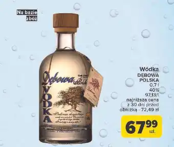 Carrefour Wódka Dębowa Polska oferta