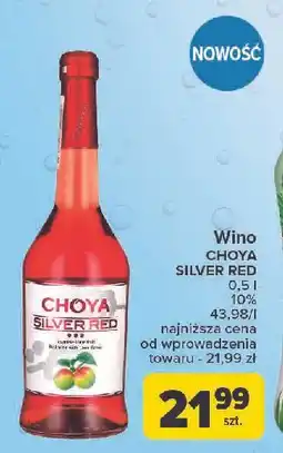 Wino Choya Silver Red