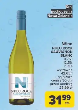 Carrefour Wino Nulu Rock oferta