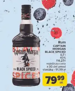 Carrefour Rum Captain Morgan Black Spiced oferta